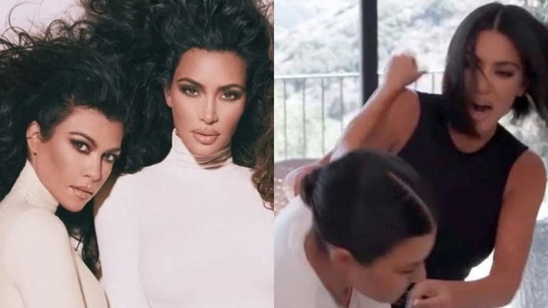 KUWTK: Say What, Kim Kardashian-Kourtney Kardashian Are ‘Embarrassed’ About Slapping And Kicking Each Other On The Show
