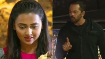 KKK 10 Tejasswi Prakash-Rohit Shetty CONTROVERSY: Actress SPEAKS OUT