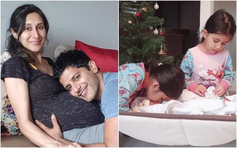 Karanvir Bohra's Twin Daughters Bella-Vienna Showering Love On Their Newborn Sister Will Warm The Cockles Of Your Heart - PICS