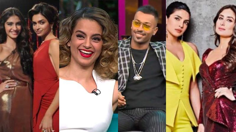 Deepika Padukone, Kangana Ranaut, Sonam Kapoor, Hardik Pandya, Kareena Kapoor Khan: Stars That Brewed CONTROVERSIES On Koffee With Karan Couch