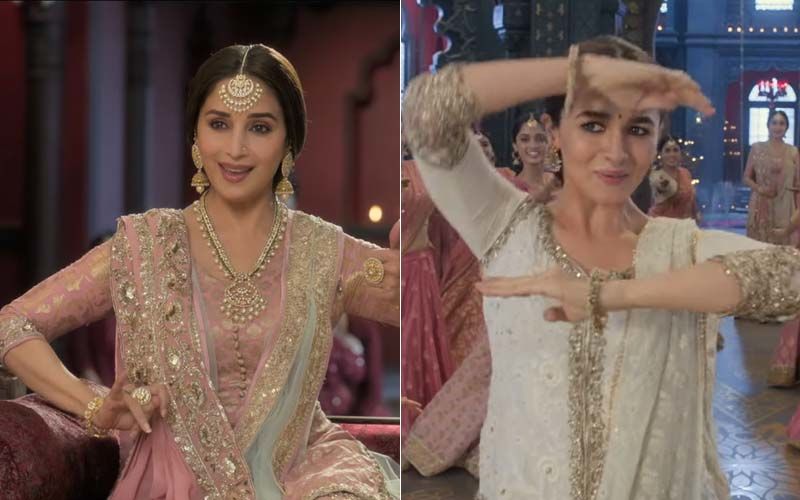 Kalank Song, Ghar More Pardesiya: Alia Bhatt's Graceful Dance And Madhuri Dixit's Charm Make This Track Visually Appealing