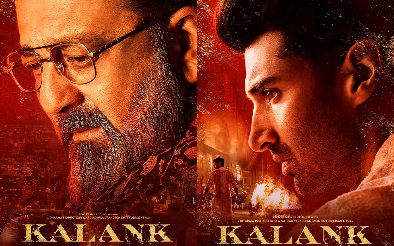 Kalank New Posters: After Varun Dhawan As Zafar, Meet Sanjay Dutt As Balraj And Aditya Roy Kapur As Dev Chaudhry