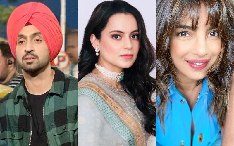 Kangana Ranaut QUESTIONS Diljit Dosanjh-Priyanka Chopra About The Farm Bill; Accuses Them Of Using The Farmers To Stay In Anti-Nationalists' Good Books
