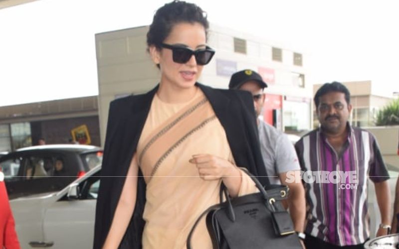 Kangana Ranaut's Y Plus Security Leaves Her Side As Actress Makes A Landing In Chandigarh; Says, 'Jaan Bachi Toh Lakhon Paaye'