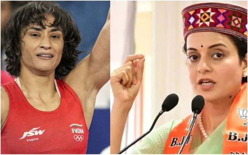 Kangana Ranaut SHOWS Support To Vinesh Phogat After Taking A Dig At Her Wrestling Protest, Calls Her 'Sherni'