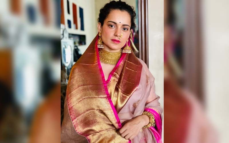 Kangana Ranaut Wishes Fans On Gudi Padwa And Chaitra Navratri, Looks Gorgeous In Traditional Avatar As She Seeks Blessings From The Goddess