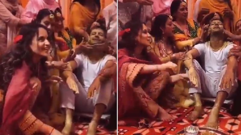 Kangana Ranaut Gears Up For Two Weddings In Family; Celebrates Haldi Ceremony Of Brother Karan Saying 'Jinx' Has Been Broken