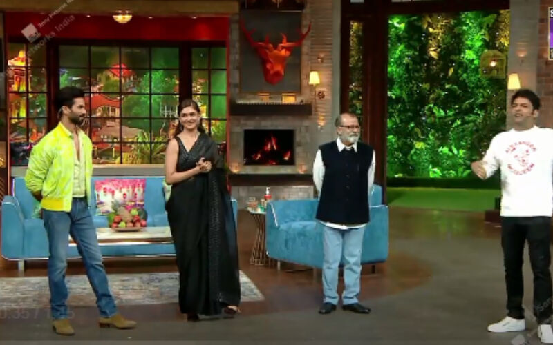 The Kapil Sharma Show: Comedian Makes Fun Of Shahid Kapoor In Front Of His Dad Pankaj Kapur 'Aise Khara Hai Jaise, Papa Bina Bataye School Ki PTM Mai Aa Gaye Ho