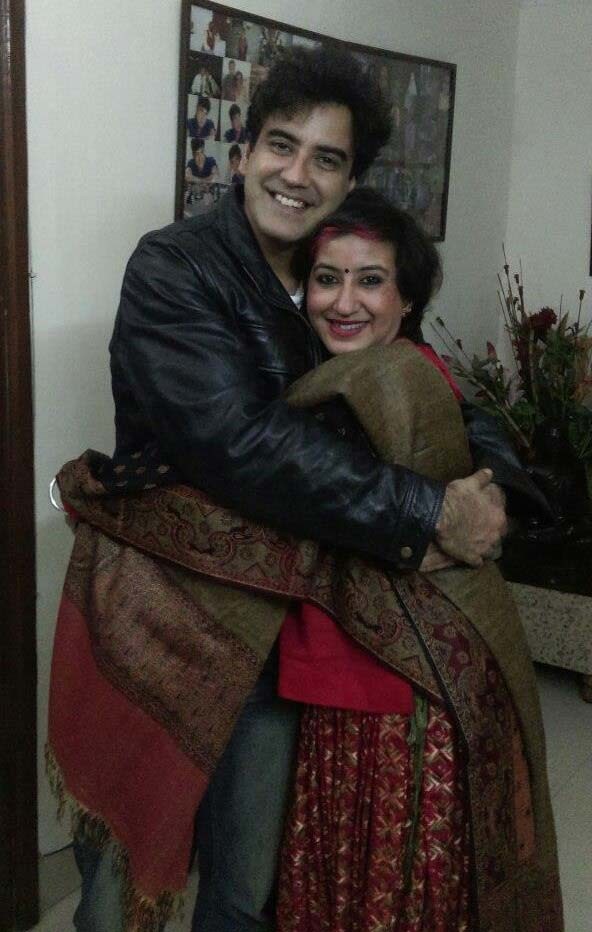 Karan Oberoi With Sister Vani