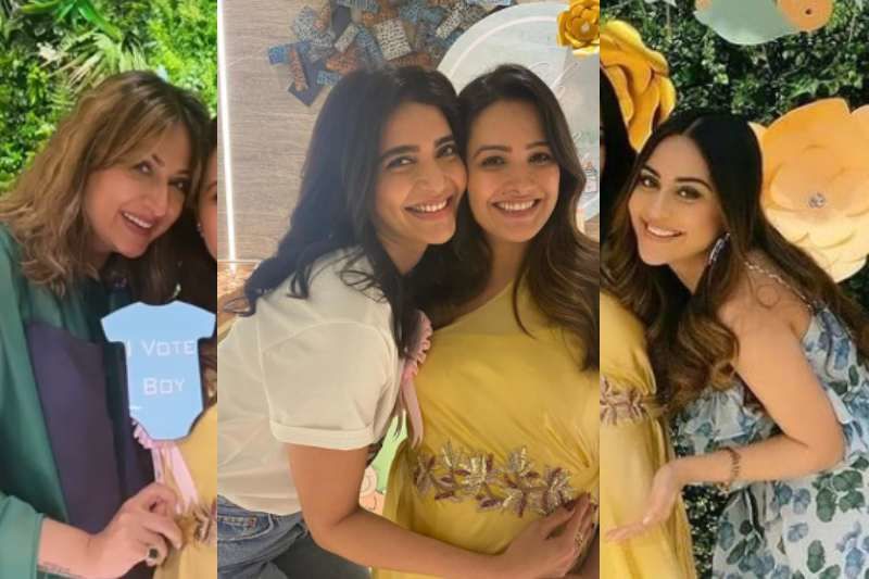 WHAT STARS WORE At Anita Hassanandani's Baby Shower: Karishma Tanna, Krystle D'Souza, Ankita Bhargava And Urvashi Dholakia