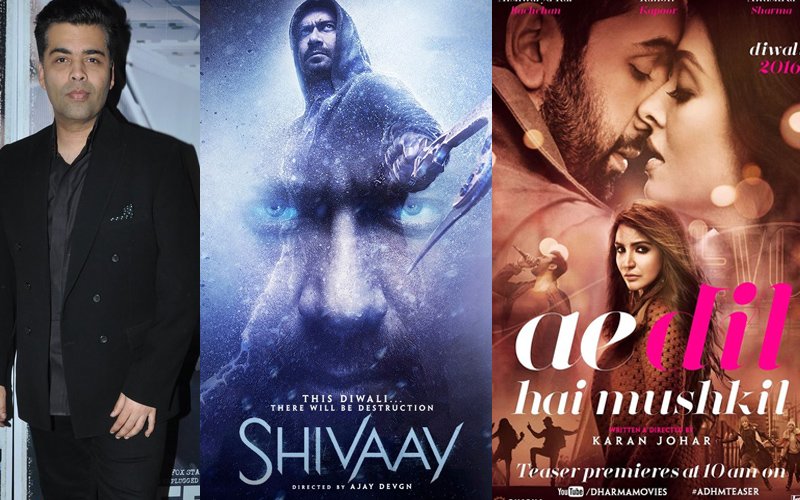 This Is What Karan Johar Has To Say About ADHM and Shivaay Clash
