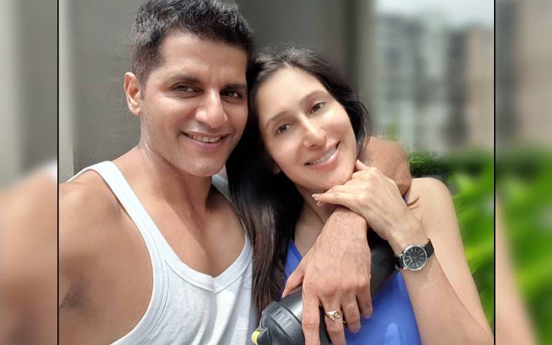 Karanvir Bohra And Teejay Sidhu Perfectly Recreate Their 14-Year-Old Wedding Picture; Actor Says 'Happy Canadian Anniversary Darling'