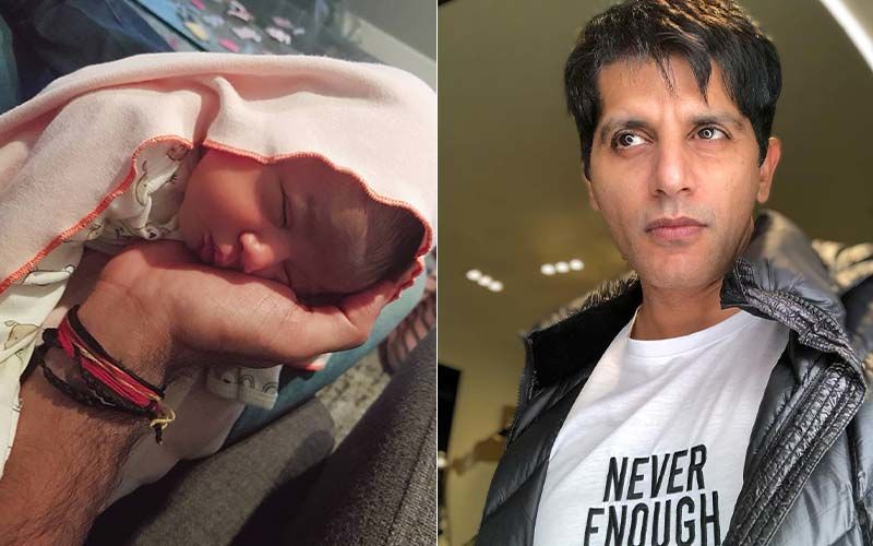 Karanvir Bohra Shares A Cute Pic Of Daughter As She Completes 3 Months; Gets Emotional And Says, 'Proud Of Many Things In Life, But Nothing Beats Being A Father'