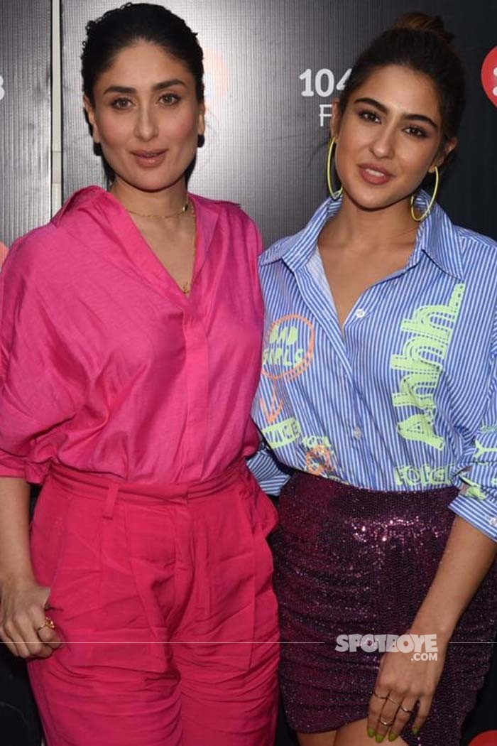 Kareena Kapoor Khan And Sara Ali Khan Paint A Pretty Picture Together