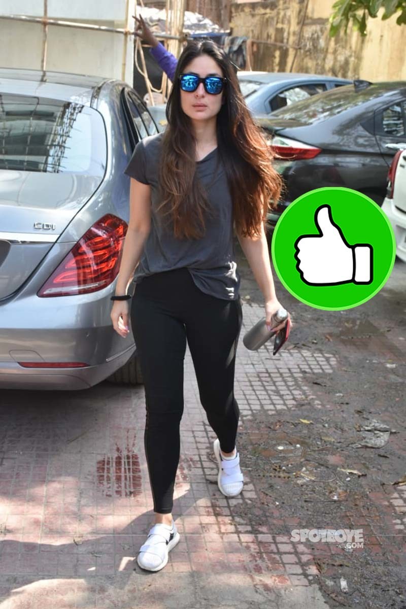 Kareena Kapoor Spotted Outside Gym