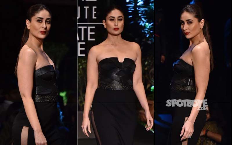 Lakme Fashion Week 2019 Finale Night: Showstopper Kareena Kapoor Khan Takes The Breath Away In Black