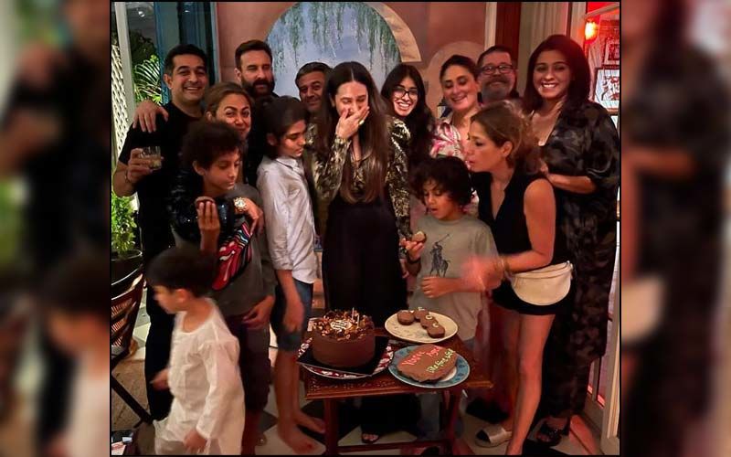 Kareena Kapoor Khan Gives Fans A Glimpse Of Sister Karisma Kapoor's Birthday Celebration; Bebo, Lolo, Saif Ali Khan And Others Are All Smiles In The Candid Picture
