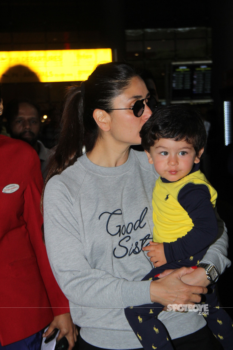 Kareena Kisses Taimur