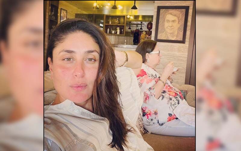 Kareena Kapoor Khan Gives A Glimpse Of Her Father Randhir Kapoor's New Home; Actress Poses For A Selfie While Mom Babita Kapoor Enjoys 'Kheer'