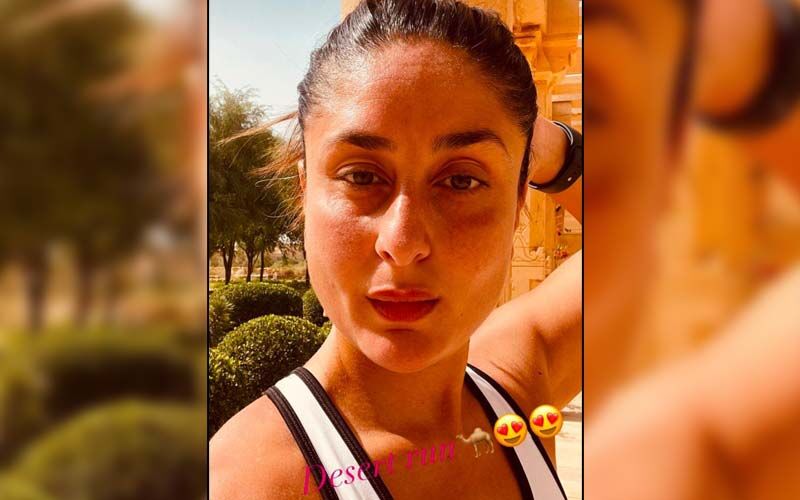 Kareena Kapoor Khan Shares First Picture From Her Family Vacation; Actress Looks Pretty Sans Makeup As She Goes For A 'Desert Run'