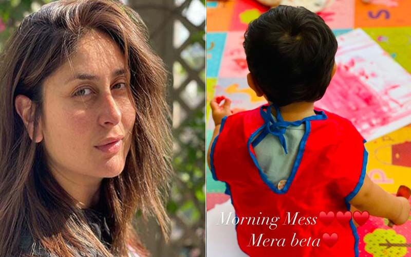 Kareena Kapoor Khan Shares A Cute Pic Of Her Son Jehangir Ali Khan And Gives Glimpse Of The 'Mess' He Created On Tuesday Morning
