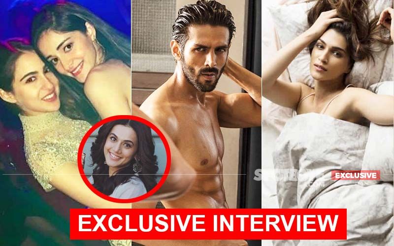 Kriti Sanon Sex Sex Sex Sex - Kartik Aaryan On Taapsee Pannu's Ouster From Pati, Patni Aur Woh, Dating  Sara And Ananya; Kriti