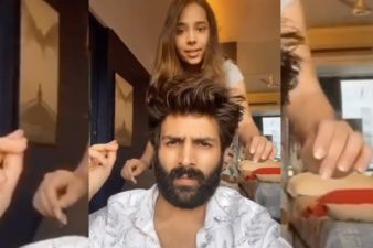 Kartik Aaryan Loses A Game Of Table Tennis To Sister Kittu; Sulks Up Saying 'Kittu Ki Khushi Mere Liye Anmol Hai' - LOL