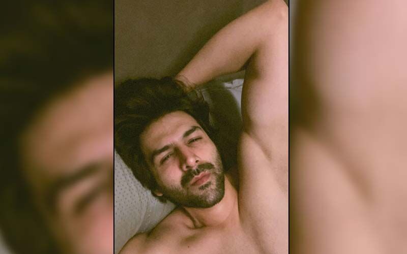 Kartik Aaryan's Fans Get FLIRTY As He Shares A Shirtless Photo And Reminds Them To Be Their Own Valentine
