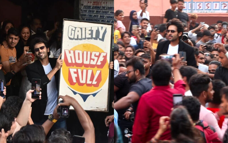 Kartik Aaryan Mobbed By Fans While Riding His Bike, Rushes To ‘Bhool Bhulaiyaa 2’ Promotions In Auto-Rickshaw-SEE PICS!