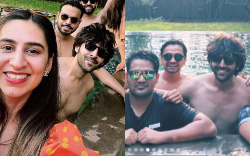 Kartik Aaryan Shares A Glimpse Of His Goa Vacation With College Friends; Fans Drool Over His SHIRTLESS Avatar-See PICS