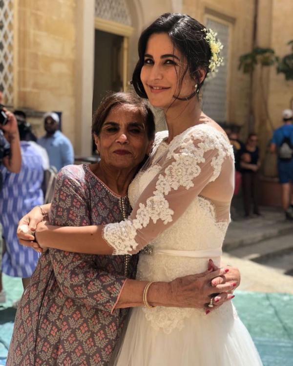 Katrina Kaif Hugs Salman Khan Mother