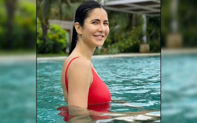 Katrina Kaif Takes A Dip In The Pool And Thanks Everyone For The Warm Birthday Wishes- SEE PIC
