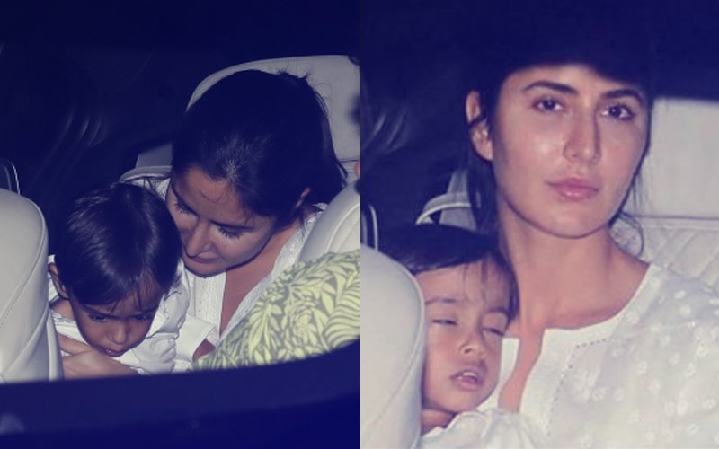 PICS: Katrina Kaif Takes Salman Khan’s Nephew Ahil For A Spin In Her Car