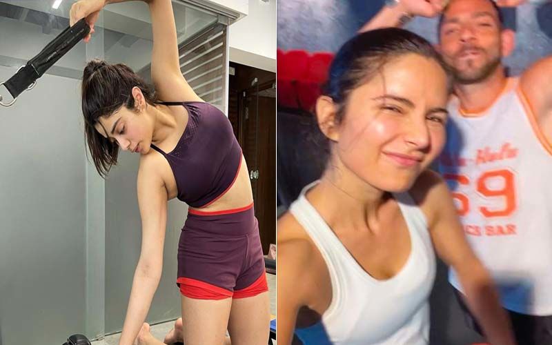 Janhvi Kapoor And Katrina Kaif Shell Out Fitspiration As They Give Fans A Sneak Peek Into Their Workout Session -Check Out