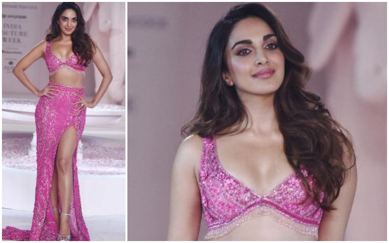 Kiara Advani Steals The Show With Her Gorgeous And Sultry Looks In A Seductive Pink Embellished Outfit-WATCH VIDEO