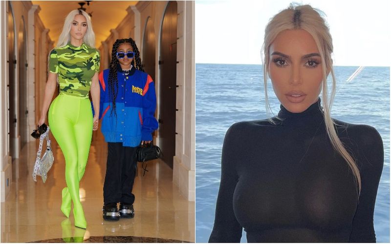 Kim Kardashian Brutally Trolled For Her ‘REPETITIVE’ Fashion; But Netizens Are Impressed With Her Daughter: ‘North Dresses Better Than Kim!’