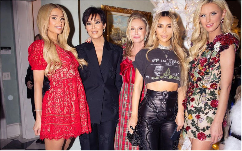 Paris Hilton's Mom Comes To Kim Kardashian’s Rescue Following Backlash Over Her Controversial Christmas Outfit; Calls It ‘Silly’ And ‘Ridiculous’