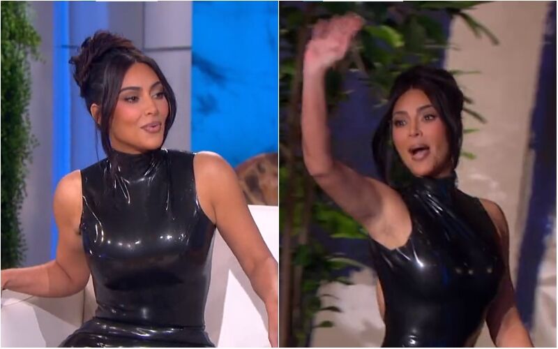 Scared Kim Kardashian WALKS OFF ‘The Ellen DeGeneres Show’ As Host Pranks Her With Fake Spider: ‘Ellen DeGeneres Is A Freaking Bully’