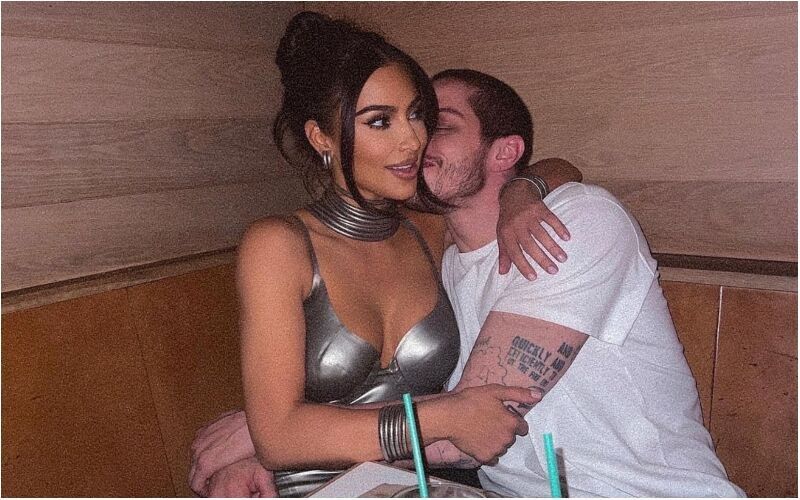 Kim Kardashian Accused Of Photoshopping Pete Davidson’s Nose And Jawline; Enraged Fans Joke: ‘He Got New Lips Too!’