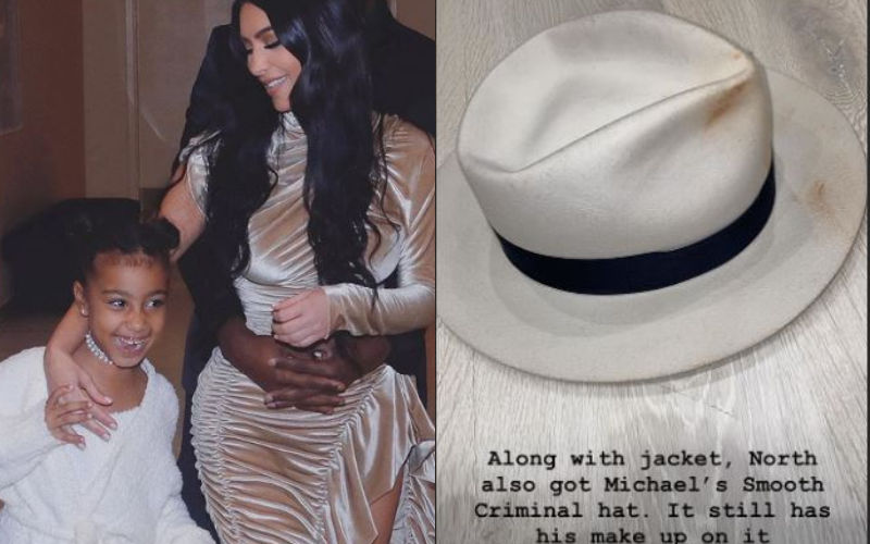 Kim Kardashian Shares A Pic Of Michael Jackson's Smooth Criminal Hat She Bought; Spot King Of Pop's Make up On It?