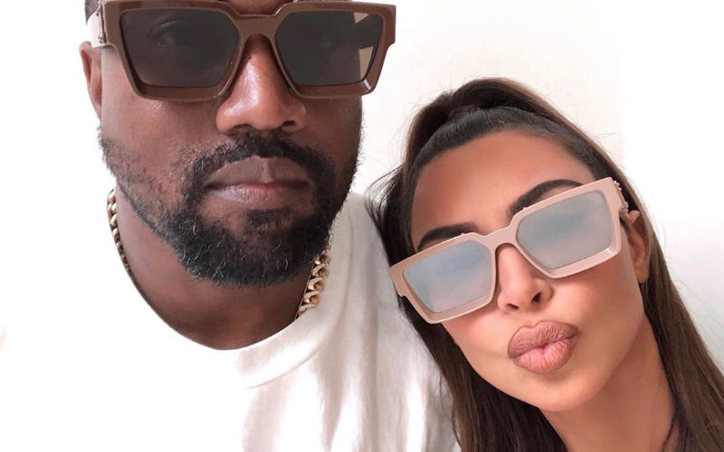 Kanye West Spotted in Louis Vuitton Don