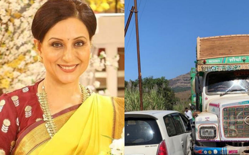 Ghum Hain Kiskey Pyar Meiin Actress Kishori Shahane Meets With Serious Road Accident; Her Car Gets Hit By A Truck-PICS Inside