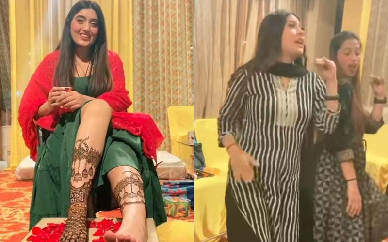 Inside Yeh Hai Mohabbatein's Shireen Mirza's Mehendi Ceremony: Bride-To-Be Looks Beautiful In Green, Bridesmaid Krishna Mukherjee Dances Her Heart Out