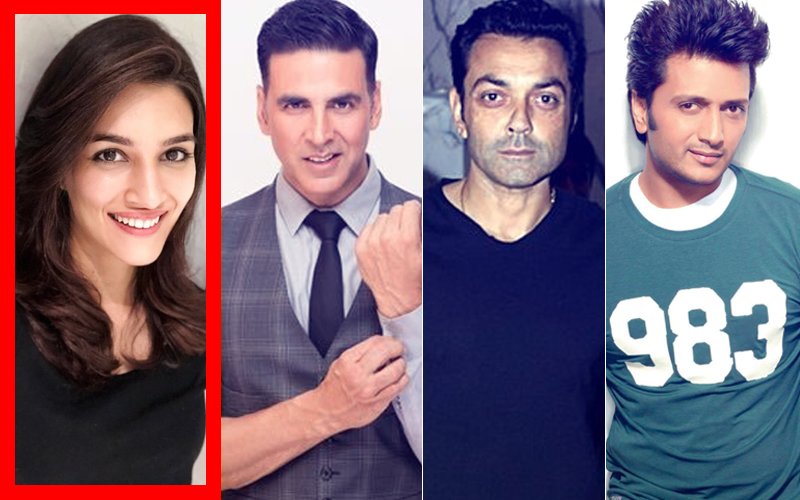 It’s Official: Kriti Sanon Joins Akshay Kumar, Bobby Deol & Riteish Deshmukh In Housefull 4