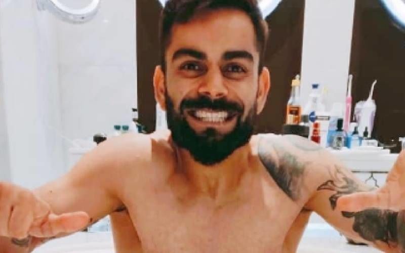 IPL 2020: Virat Kohli Enjoys A Relaxing Time In The Bathtub After A Tiring Practice Session; Caution: PIC Is Too Hot To Handle