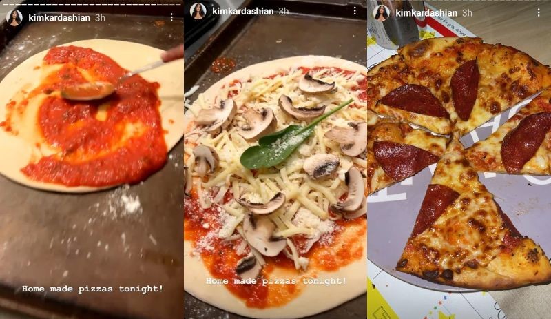 Kim Kardashian Reveals She Doesn't Like Having Cheese on Her Pizza