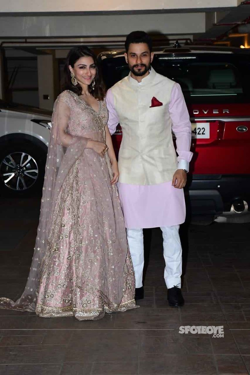 Kunal Kemmu with Soha Ali Khan