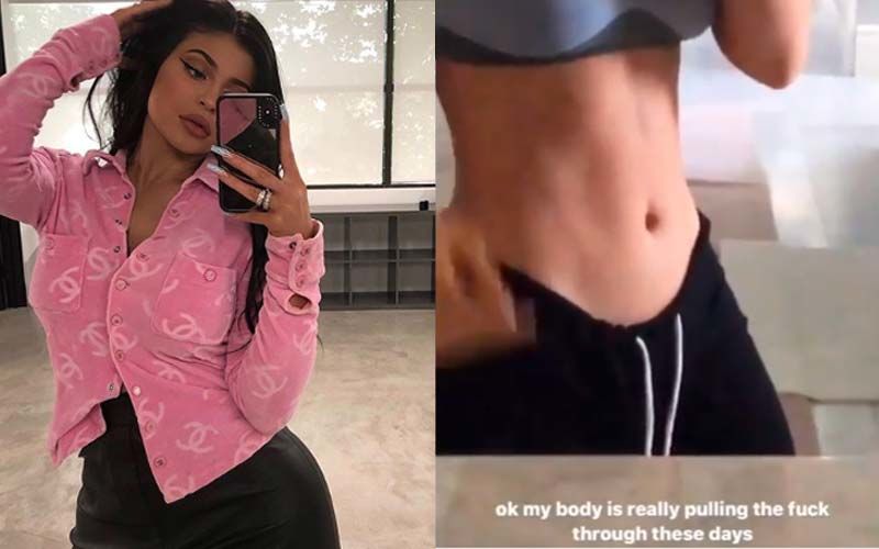 Kylie Jenner Shows Off Her Flat Stomach In A Video Post Hospitalisation, Says ‘Body Is Pulling The F**k Through These Days’