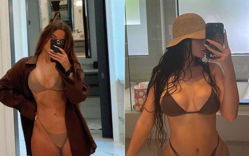 Kardashian Sisters Kim, Khloe And Kourtney Show How To Ace The Bikini Game; Kendall Jenner And Kylie Jenner Flaunt Their Smoking Hot Bikini Avatar