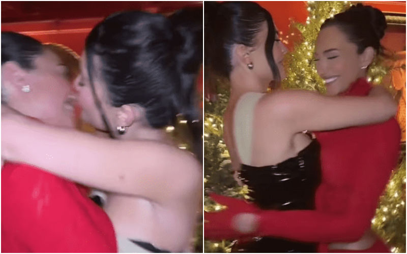 Kylie Jenner Gets ‘Extremely Close’ To BFF Anastasia 'Stassie' Karanikolaou! ‘Licks Neck’ And ‘Pretends To Kiss’ Her During Holiday Party-WATCH